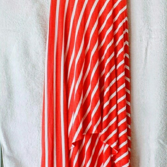 Bebe Strapless stripe high-low dress XXS - Picture 5 of 7